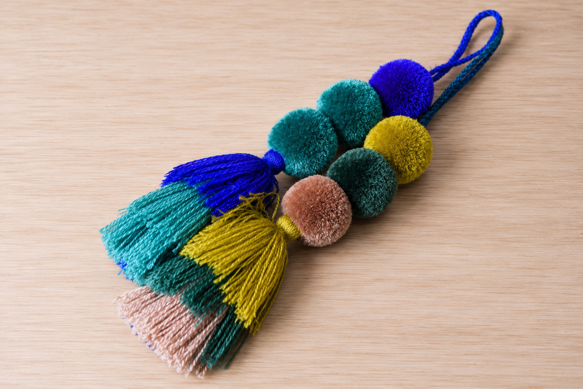 Pompones De Estambre De Colores
