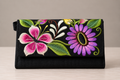 Cartera De Mujer Con Bordado De Flores