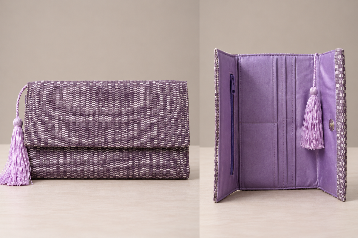Cartera De Mujer Con Hilo Acrilico